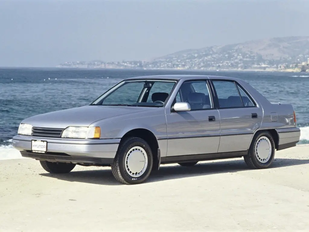 Hyundai Sonata (Y2) 2 поколение, седан (06.1988 - 02.1992)